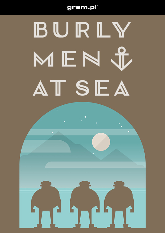 burly men at sea nice day trophy